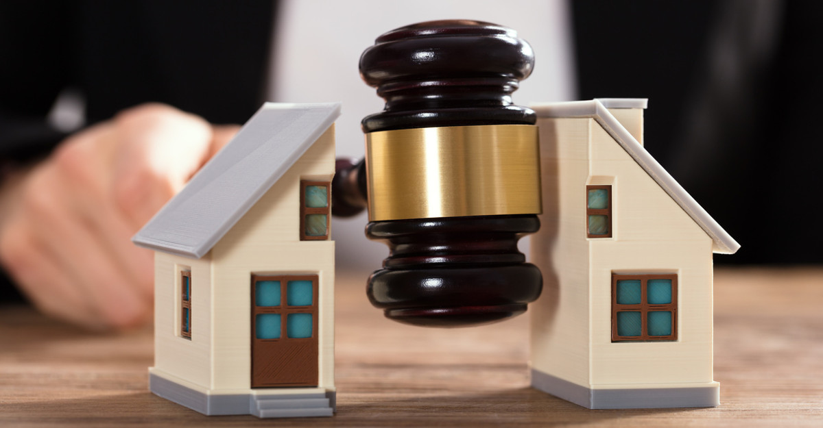 Complex property issues when getting a divorce.